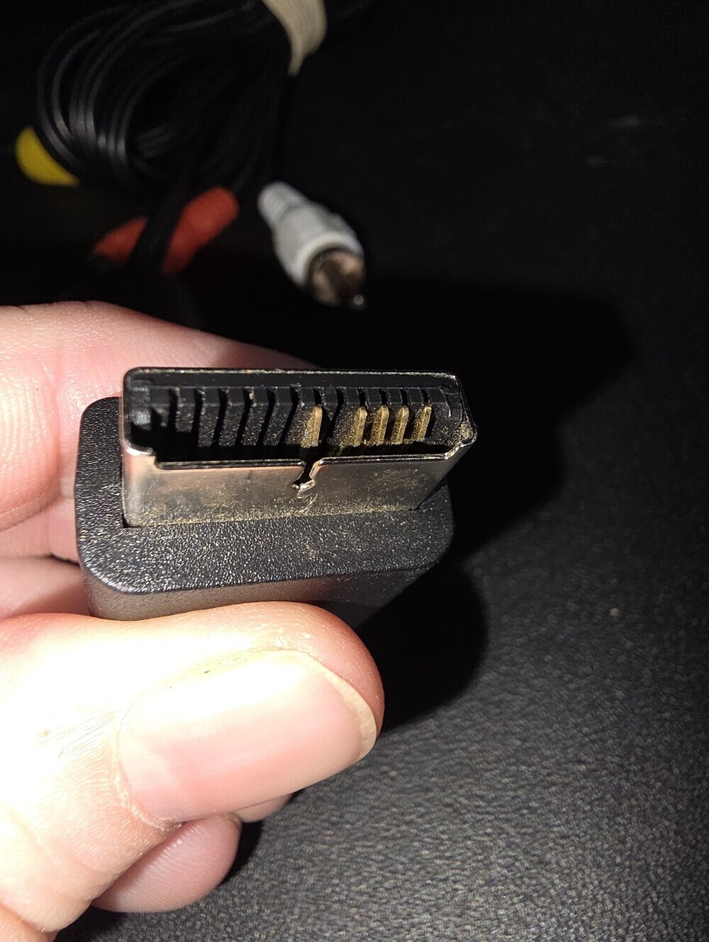 AV to RCA Composite Cable for PS1 PS2 PlayStation